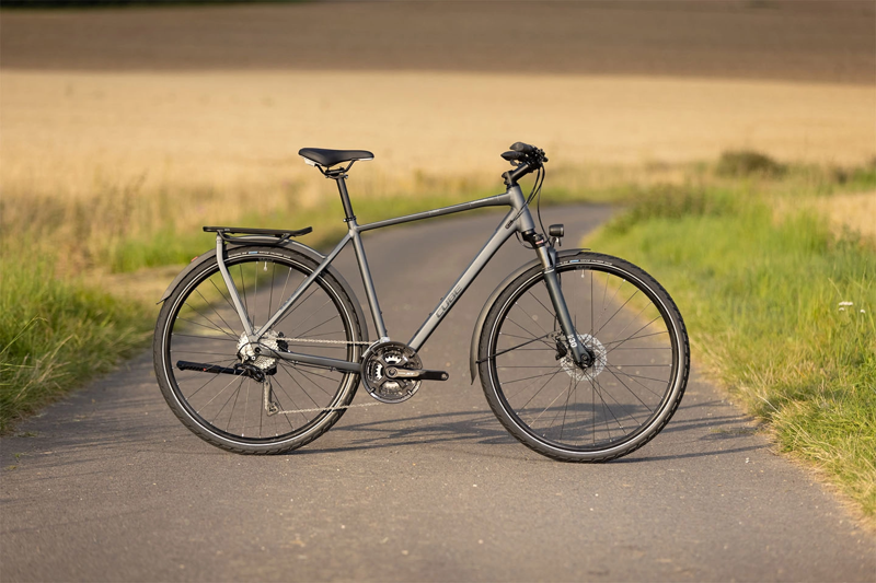 Cube Kathmandu Exc Hybrid Bike Dark Grey/ Grey-6